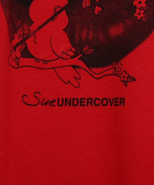 SueUNDERCOVER（スーアンダーカバー）の「SU1B2801（Tシャツ/カットソー・レディース・ホワイト/レッド/ライトグレー・2/3/1）」の6枚目の写真