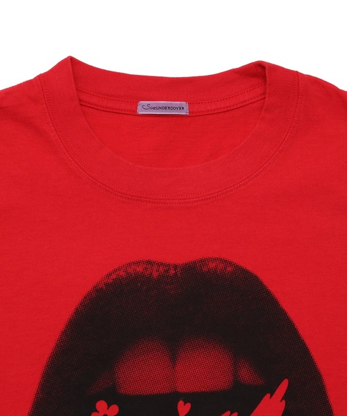 SueUNDERCOVER（スーアンダーカバー）の「SU1B2801（Tシャツ/カットソー・レディース・ホワイト/レッド/ライトグレー・2/3/1）」の5枚目の写真