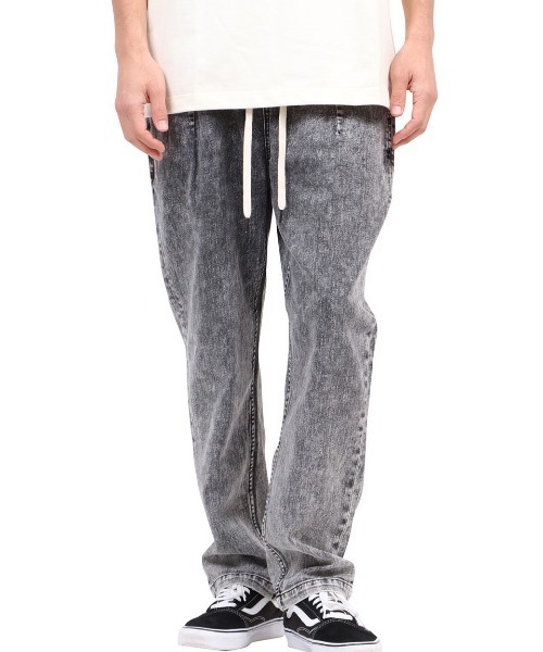 NESTA BRAND（ネスタブランド）の「ムラブリーチシェフパンツ（デニムパンツ・メンズ・インディゴブルー/ブラック・M/L/XL）」の7枚目の写真