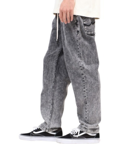 NESTA BRAND（ネスタブランド）の「ムラブリーチシェフパンツ（デニムパンツ・メンズ・インディゴブルー/ブラック・M/L/XL）」の10枚目の写真