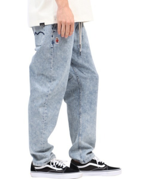NESTA BRAND（ネスタブランド）の「ムラブリーチシェフパンツ（デニムパンツ・メンズ・インディゴブルー/ブラック・M/L/XL）」の13枚目の写真