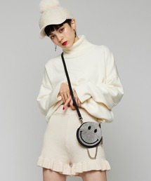 【Narcissus】フリルニットショートパンツ