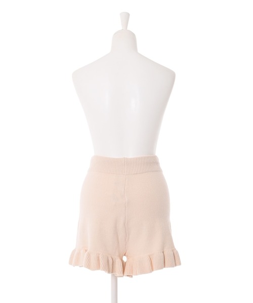 Narcissus（ナルシス）の「【Narcissus】フリルニットショートパンツ（その他パンツ・レディース・ブラック/アイボリー・FREE）」の13枚目の写真