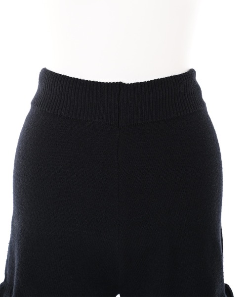 Narcissus（ナルシス）の「【Narcissus】フリルニットショートパンツ（その他パンツ・レディース・ブラック/アイボリー・FREE）」の6枚目の写真