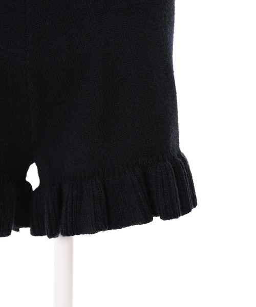 Narcissus（ナルシス）の「【Narcissus】フリルニットショートパンツ（その他パンツ・レディース・ブラック/アイボリー・FREE）」の10枚目の写真