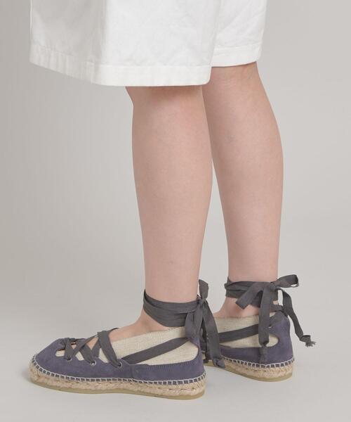 ODETTE E ODILE（オデットエオディール）の「【別注】＜Don Quichosse（ドン キーショス）＞BIGATANE（その他シューズ・レディース・ダークグレー・37/39/38）」の9枚目の写真