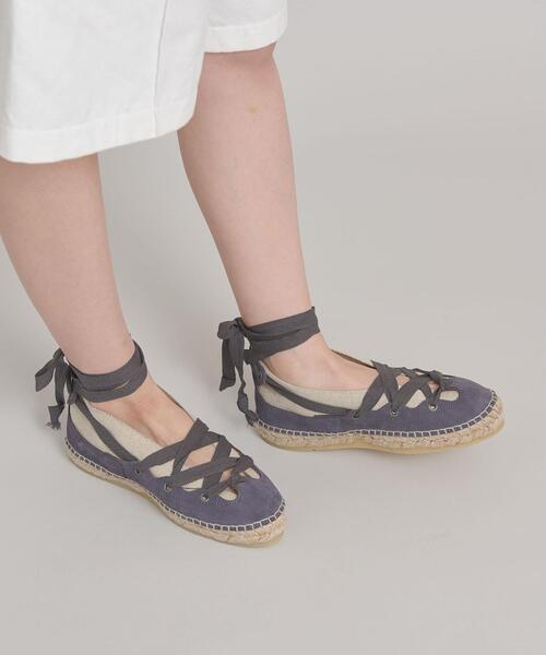 ODETTE E ODILE（オデットエオディール）の「【別注】＜Don Quichosse（ドン キーショス）＞BIGATANE（その他シューズ・レディース・ダークグレー・37/39/38）」の10枚目の写真