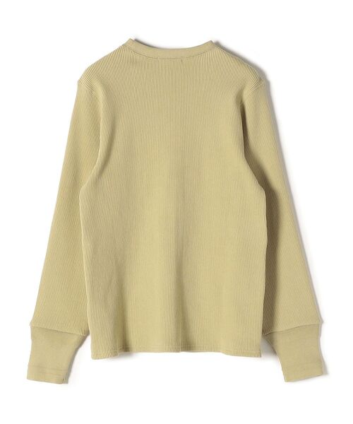 SHIPS Days(シップスデイズ)の「SHIPS Days:ジャージーリブVネックカーディガン(カーディガン/ボレロ・レディース・ブラック/オフホワイト/イエロー系その他・ONE SIZE)」の5枚目の写真