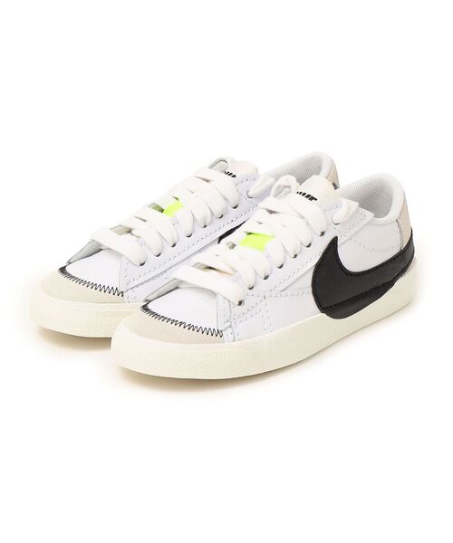 NIKE（ナイキ）の「NIKE:BLAZER LOW77 JUMBO（スニーカー・レディース・ブラック/ベージュ・50/40/35/45/30）」の2枚目の写真