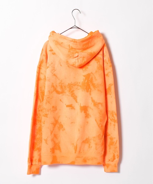 Johnbull Private labo（ジョンブルプライベートラボ）の「【rebear Vintage】ランダムブリーチスウェットパーカー（スウェット・メンズ・オレンジ・FREE）」の6枚目の写真