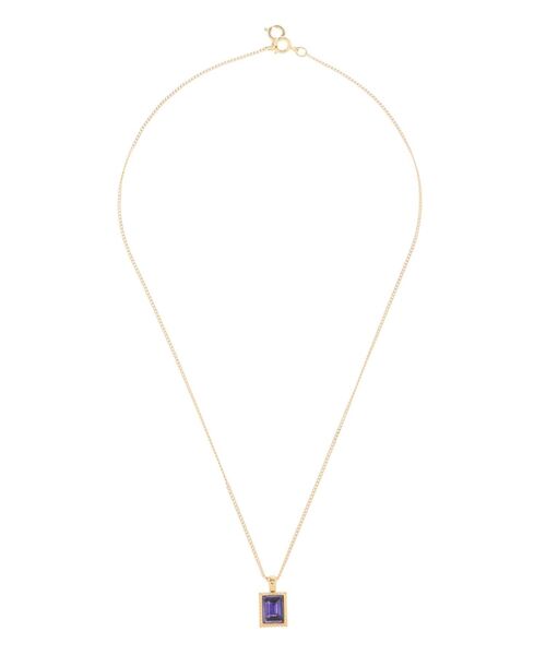 MERCURYDUO（マーキュリーデュオ）の「【MERCURYDUO×新希咲乃】3WAYチェーンネックレス（ネックレス・レディース・パープル/グリーン・FREE）」の8枚目の写真