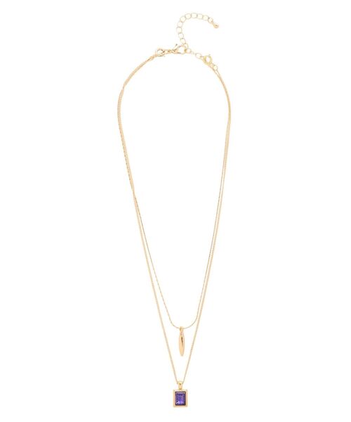 MERCURYDUO（マーキュリーデュオ）の「【MERCURYDUO×新希咲乃】3WAYチェーンネックレス（ネックレス・レディース・パープル/グリーン・FREE）」の10枚目の写真