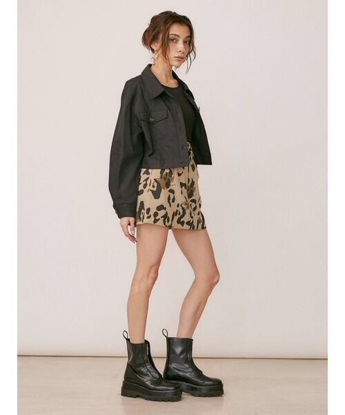 EVRIS（エヴリス）の「ベーシックツイルミニスカート（スカート・レディース・ブラック/その他1・MEDIUM/SMALL）」の11枚目の写真