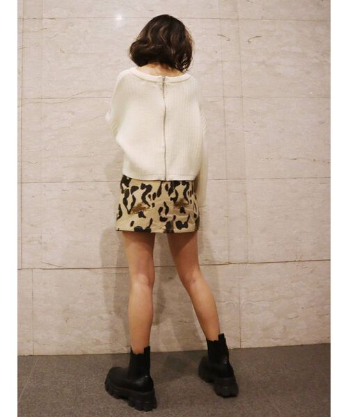 EVRIS（エヴリス）の「ベーシックツイルミニスカート（スカート・レディース・ブラック/その他1・MEDIUM/SMALL）」の18枚目の写真