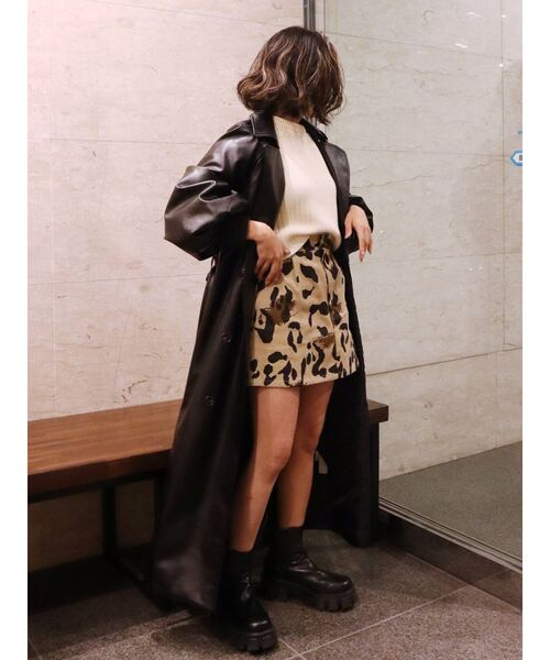 EVRIS（エヴリス）の「ベーシックツイルミニスカート（スカート・レディース・ブラック/その他1・MEDIUM/SMALL）」の20枚目の写真