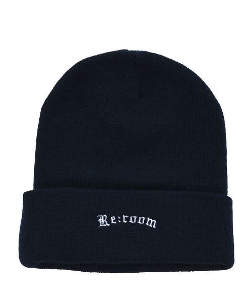 #Re:room（リルーム）の「ロゴカラーニットキャップ（ニットキャップ/ビーニー・メンズ・ブラック/グリーン/ネイビー/イエロー/オレンジ・FREE）」の3枚目の写真