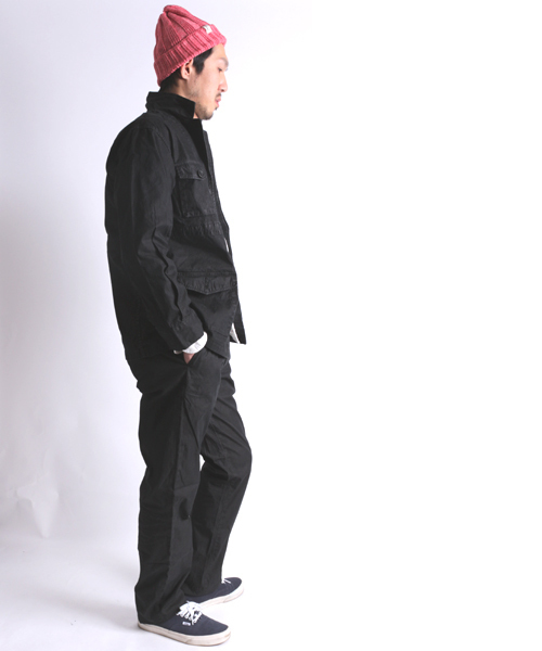 Denime(ドゥニーム)の「【MadeInJapan】GARMENT DYE CN TROUSERS/ガーメントダイコットンナイロンイージーパンツ(その他パンツ・メンズ・ブラック/オリーブ/ベージュ・MEDIUM/SMALL/LARGE)」の16枚目の写真