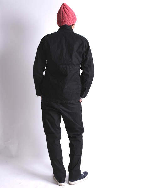 Denime(ドゥニーム)の「【MadeInJapan】GARMENT DYE CN TROUSERS/ガーメントダイコットンナイロンイージーパンツ(その他パンツ・メンズ・ブラック/オリーブ/ベージュ・MEDIUM/SMALL/LARGE)」の17枚目の写真