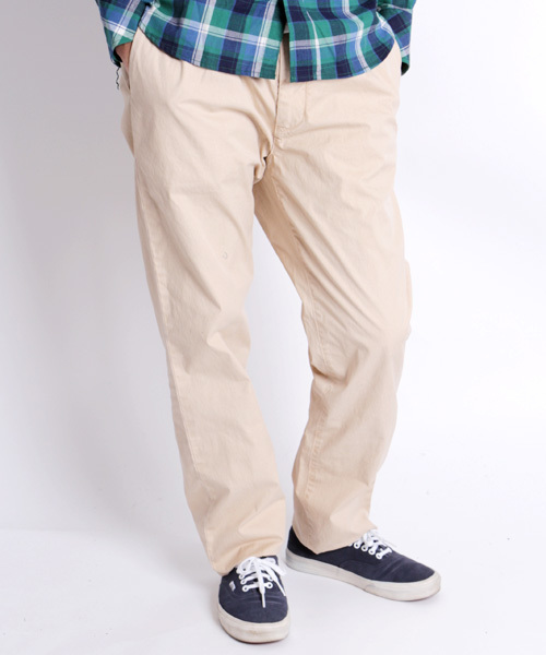 Denime(ドゥニーム)の「【MadeInJapan】GARMENT DYE CN TROUSERS/ガーメントダイコットンナイロンイージーパンツ(その他パンツ・メンズ・ブラック/オリーブ/ベージュ・MEDIUM/SMALL/LARGE)」の11枚目の写真
