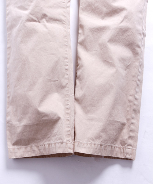 Denime(ドゥニーム)の「【MadeInJapan】GARMENT DYE CN TROUSERS/ガーメントダイコットンナイロンイージーパンツ(その他パンツ・メンズ・ブラック/オリーブ/ベージュ・MEDIUM/SMALL/LARGE)」の6枚目の写真