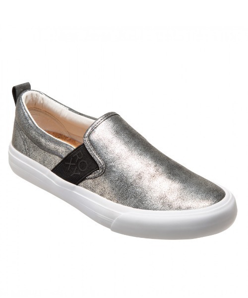 ROXY（ロキシー）の「GOOD DAY LUSTER/ロキシースリッポン（スリッポン・レディース・ブラウン/シルバー・23cm/23.5cm/24cm/24.5cm/25cm）」の2枚目の写真
