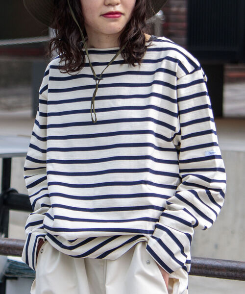 GLOSTER(グロスター)の「【GLOSTER/グロスター】フレンチバスクシャツ(Tシャツ/カットソー・メンズ・キナリ/ホワイト系その他/ホワイト系その他2/ホワイト系その他3/ブラック/ブラック系その他/グリーン系その他/イエロー系その他・MEDIUM/LARGE)」の11枚目の写真