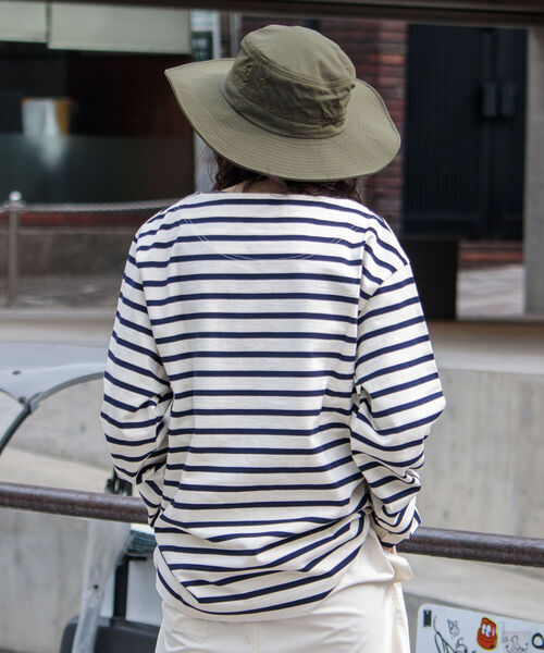 GLOSTER(グロスター)の「【GLOSTER/グロスター】フレンチバスクシャツ(Tシャツ/カットソー・メンズ・キナリ/ホワイト系その他/ホワイト系その他2/ホワイト系その他3/ブラック/ブラック系その他/グリーン系その他/イエロー系その他・MEDIUM/LARGE)」の12枚目の写真