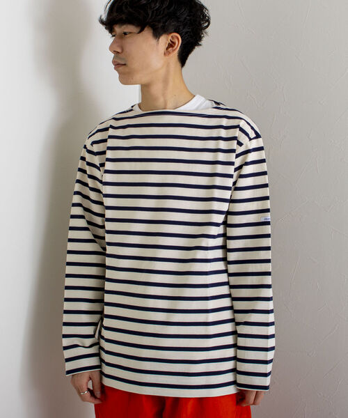 GLOSTER(グロスター)の「【GLOSTER/グロスター】フレンチバスクシャツ(Tシャツ/カットソー・メンズ・キナリ/ホワイト系その他/ホワイト系その他2/ホワイト系その他3/ブラック/ブラック系その他/グリーン系その他/イエロー系その他・MEDIUM/LARGE)」の15枚目の写真