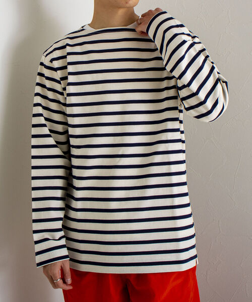 GLOSTER(グロスター)の「【GLOSTER/グロスター】フレンチバスクシャツ(Tシャツ/カットソー・メンズ・キナリ/ホワイト系その他/ホワイト系その他2/ホワイト系その他3/ブラック/ブラック系その他/グリーン系その他/イエロー系その他・MEDIUM/LARGE)」の17枚目の写真