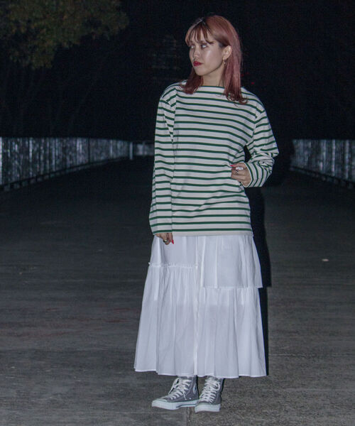 GLOSTER(グロスター)の「【GLOSTER/グロスター】フレンチバスクシャツ(Tシャツ/カットソー・メンズ・キナリ/ホワイト系その他/ホワイト系その他2/ホワイト系その他3/ブラック/ブラック系その他/グリーン系その他/イエロー系その他・MEDIUM/LARGE)」の22枚目の写真