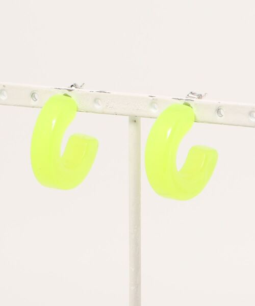 REDYAZEL（レディアゼル）の「クリアカラーピアス（イヤリング・レディース・グリーン/イエロー/パープル・FREE）」の4枚目の写真