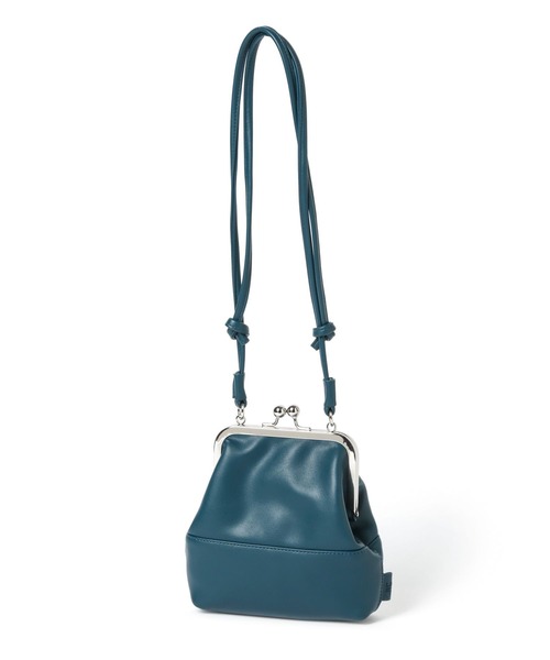 LAKOLE（ラコレ）の「がま口ミニショルダーバッグ / 272809（ショルダーバッグ・メンズ・ブラック/ライトベージュ/ダークブルー・FREE）」の6枚目の写真