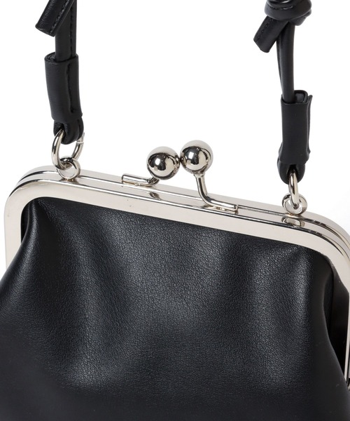 LAKOLE（ラコレ）の「がま口ミニショルダーバッグ / 272809（ショルダーバッグ・メンズ・ブラック/ライトベージュ/ダークブルー・FREE）」の12枚目の写真