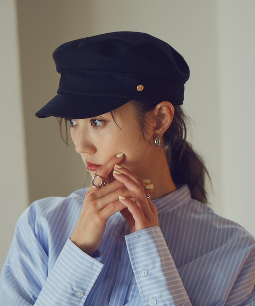 N.（N. Natural Beauty Basic）（エヌエヌナチュラルビューティーベーシック）の「マリンキャスケット（キャスケット・レディース・ブラック・FREE）」の11枚目の写真