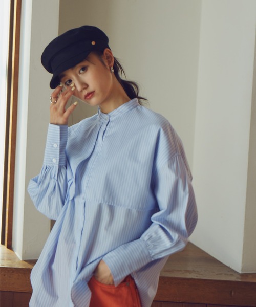 N.（N. Natural Beauty Basic）（エヌエヌナチュラルビューティーベーシック）の「マリンキャスケット（キャスケット・レディース・ブラック・FREE）」の12枚目の写真