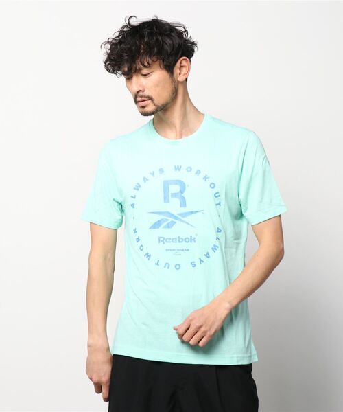 Reebok(リーボック)の「 グラフィック シリーズ Tシャツ / Graphic Series T-Shirt /(Tシャツ/カットソー・メンズ・ブラック/ミント/グリーン系その他・SMALL/MEDIUM/LARGE/X-LARGE/XX-LARGE/X-SMALL/XXX-LARGE)」の13枚目の写真
