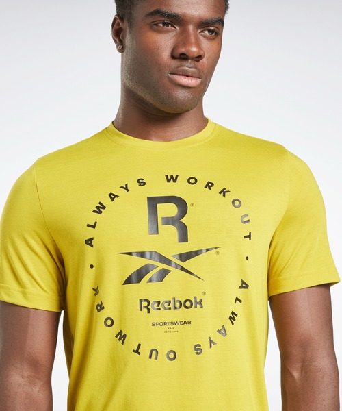 Reebok(リーボック)の「 グラフィック シリーズ Tシャツ / Graphic Series T-Shirt /(Tシャツ/カットソー・メンズ・ブラック/ミント/グリーン系その他・SMALL/MEDIUM/LARGE/X-LARGE/XX-LARGE/X-SMALL/XXX-LARGE)」の15枚目の写真