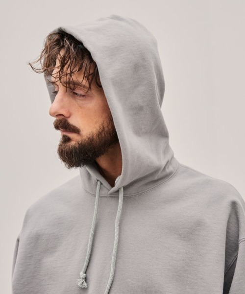 LIDNM（リドム）の「WIDE LOOSE PARKA（パーカー・メンズ・グレー系その他・MEDIUM/LARGE）」の7枚目の写真