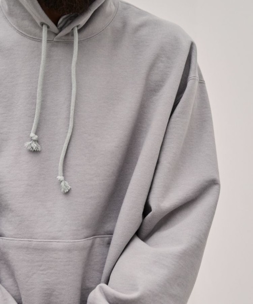 LIDNM（リドム）の「WIDE LOOSE PARKA（パーカー・メンズ・グレー系その他・MEDIUM/LARGE）」の8枚目の写真