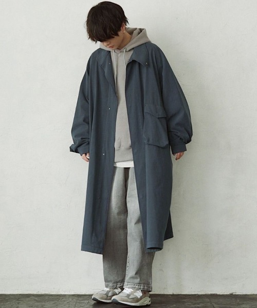 LIDNM（リドム）の「WIDE LOOSE PARKA（パーカー・メンズ・グレー系その他・MEDIUM/LARGE）」の17枚目の写真