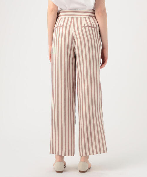 TOMORROWLAND （トゥモローランド）の「エフェクトストライプ ラップパンツ（その他パンツ・レディース・ブラウン系その他/ブルー系その他4・36/34）」の7枚目の写真