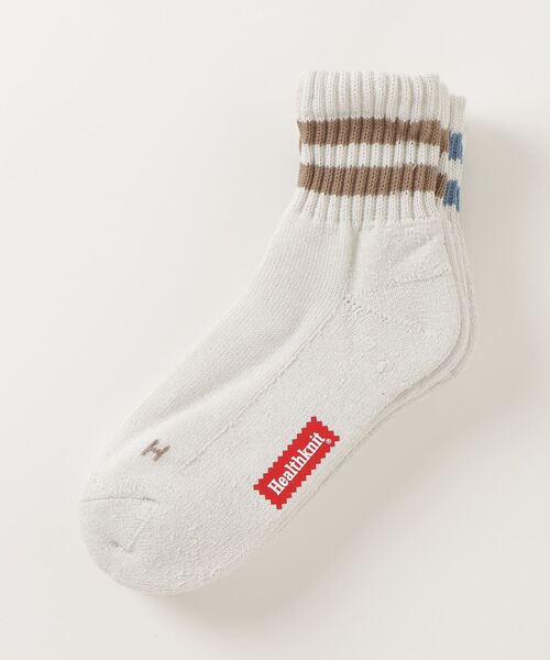 Healthknit（ヘルスニット）の「Healthknit（ヘルスニット）「3足セット靴下」無地・ラインソックス/クォーターソックス/メンズサイズ/レディースサイズ（ソックス/靴下・メンズ・ホワイト系その他/グレー系その他/ホワイト系その他2/ホワイト系その他3/ホワイト系その他4/グレー系その他2/ブラウン系その他/ベージュ系その他/グレー系その他4/グレー系その他3/その他1/ホワイト系その他5/ベージュ系その他2/グレー系その他5/ホワイト系その他6/その他2/グレー系その他6/その他4/ベージュ系その他3/ホワイト系その他7/グレー系その他7/グレー系8/ホワイト系8/ホワイト系9/その他3/その他5/アイボリー/ブルー系その他/その他6/その他7/グレー系9/ミックスグレー/ブラック系/グリーン系その他/ホワイト/その他8/ホワイト系6/ホワイト系7・M/S）」の14枚目の写真