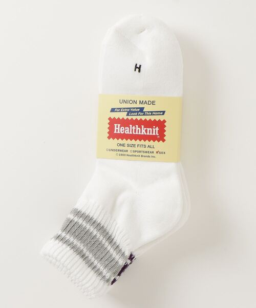 Healthknit（ヘルスニット）の「Healthknit（ヘルスニット）「3足セット靴下」無地・ラインソックス/クォーターソックス/メンズサイズ/レディースサイズ（ソックス/靴下・メンズ・ホワイト系その他/グレー系その他/ホワイト系その他2/ホワイト系その他3/ホワイト系その他4/グレー系その他2/ブラウン系その他/ベージュ系その他/グレー系その他4/グレー系その他3/その他1/ホワイト系その他5/ベージュ系その他2/グレー系その他5/ホワイト系その他6/その他2/グレー系その他6/その他4/ベージュ系その他3/ホワイト系その他7/グレー系その他7/グレー系8/ホワイト系8/ホワイト系9/その他3/その他5/アイボリー/ブルー系その他/その他6/その他7/グレー系9/ミックスグレー/ブラック系/グリーン系その他/ホワイト/その他8/ホワイト系6/ホワイト系7・M/S）」の13枚目の写真