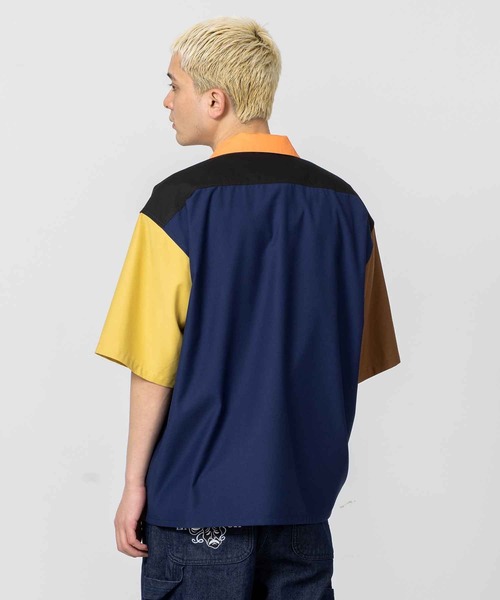 XLARGE(エクストララージ)の「CRAZY S/S OPEN COLLAR SHIRT/ 開襟 柄シャツ 総柄(シャツ/ブラウス・メンズ・ブラック/マスタード・S/M/L/XL)」の12枚目の写真