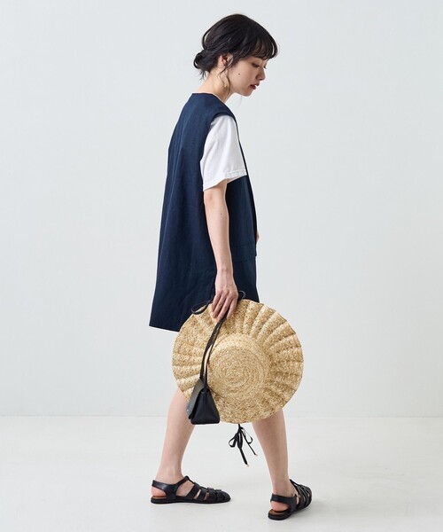 FREAK'S STORE(フリークスストア)の「ダメージデニムショーツ(デニムパンツ・レディース・サックスブルー/ブラック・SMALL/MEDIUM)」の21枚目の写真