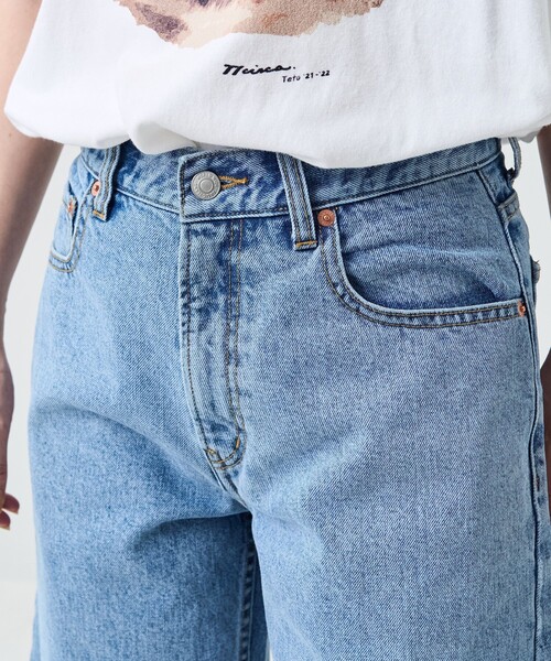FREAK'S STORE(フリークスストア)の「ダメージデニムショーツ(デニムパンツ・レディース・サックスブルー/ブラック・SMALL/MEDIUM)」の18枚目の写真