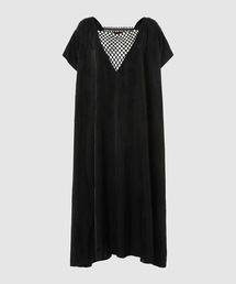 RAF SIMONS（ラフシモンズ）の「V-neck tunic dress with netting（ワンピース）」