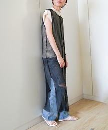 VENCEEXCHANGE | カットメッシュワンピース(ワンピース)