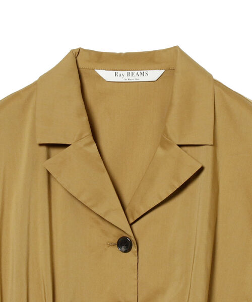 Ray BEAMS（レイビームス）の「Ray BEAMS / テーラードカラー ノースリーブ ブラウス（シャツ/ブラウス・レディース・ブラック/イエロー系その他5・ONE SIZE）」の17枚目の写真