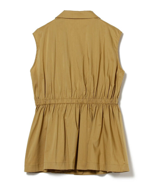 Ray BEAMS（レイビームス）の「Ray BEAMS / テーラードカラー ノースリーブ ブラウス（シャツ/ブラウス・レディース・ブラック/イエロー系その他5・ONE SIZE）」の21枚目の写真